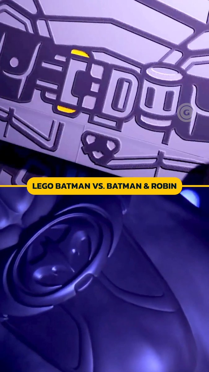 LEGO Batman suiting up shot-for-shot Batman and Robin-style 🔥