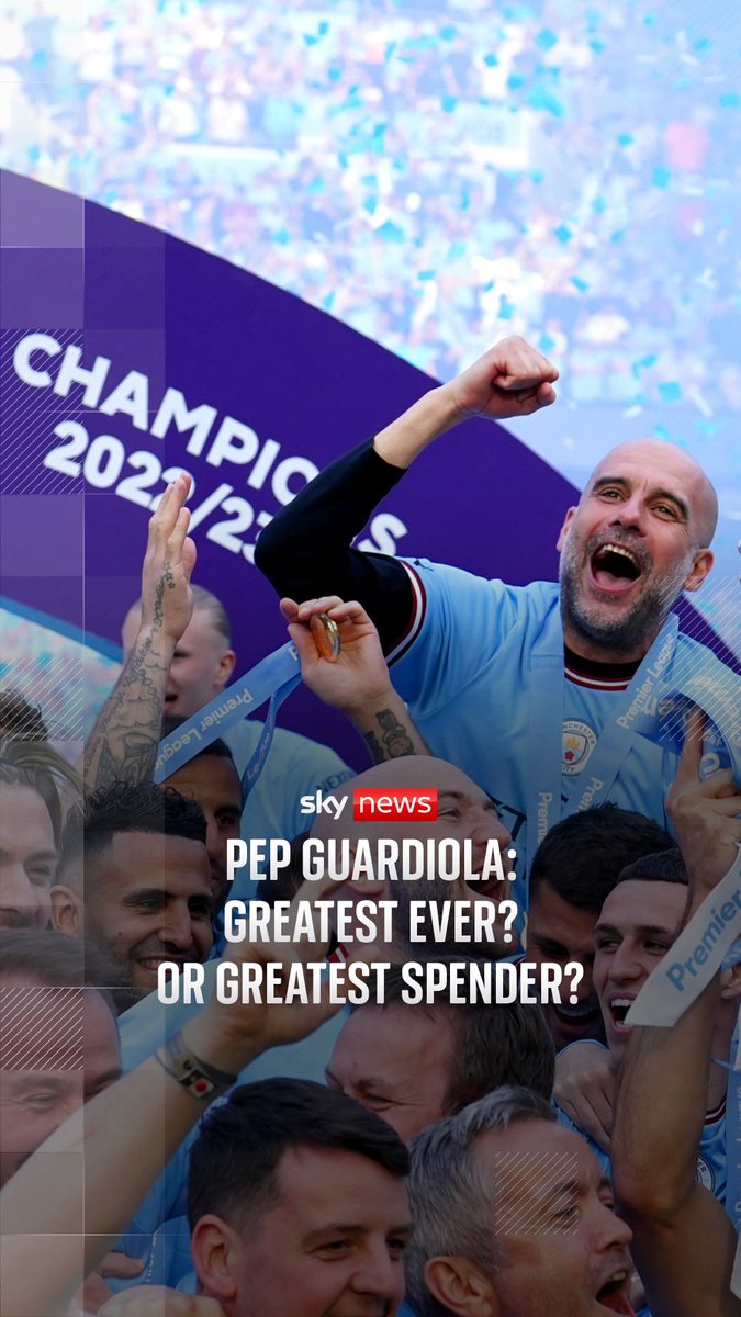 Pep Guardiola will leave Manchester City at the end of the season after 10 years in charge, and a huge trophy haul. Does it make him the greatest manager British football has ever seen? Rob Harris reports