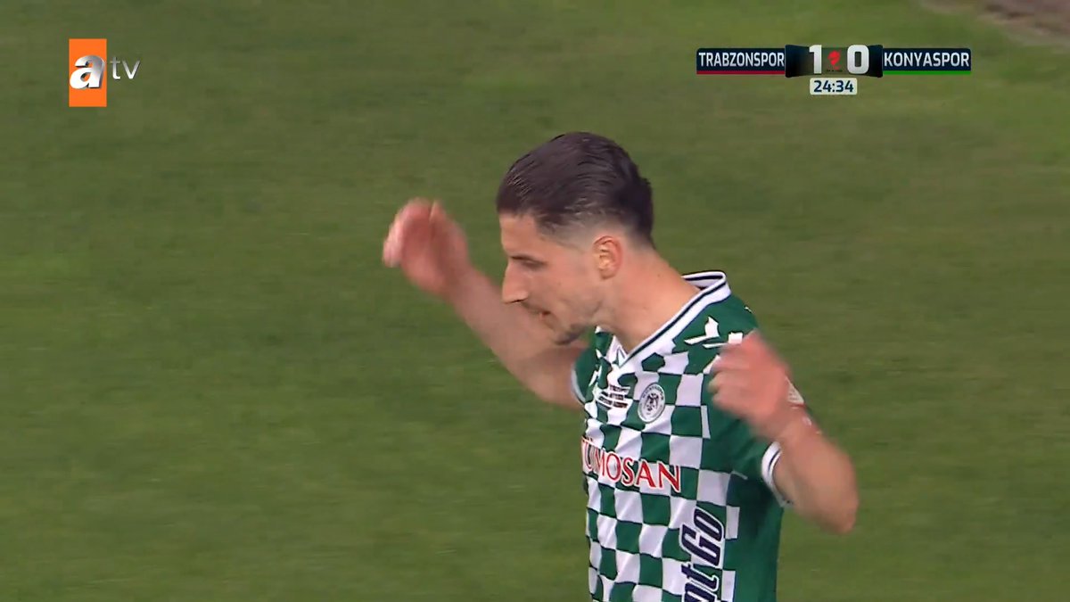 Konyaspor, Enis Bardhi ile gole yaklaştı.