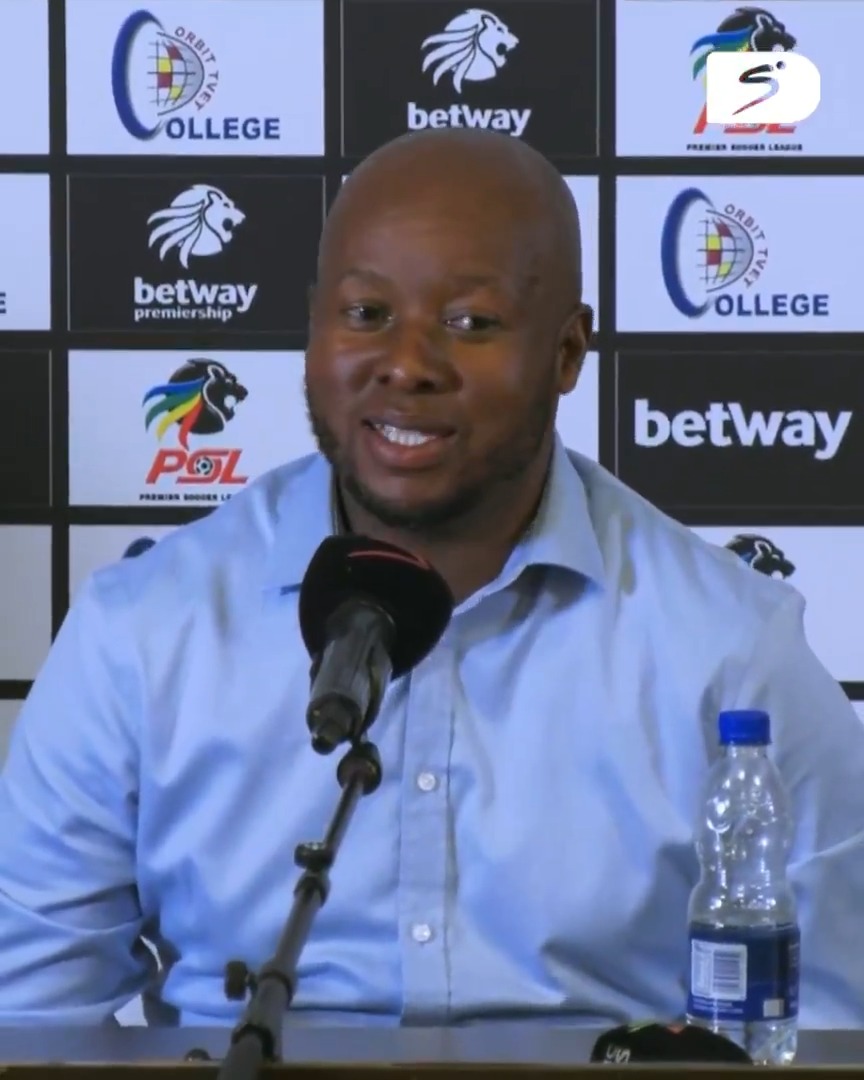 "Tears are going to be flowing there." Orbit College's assistant coach, Kabelo Machete, spoke with confidence about what they can do against the Pirates tomorrow. #SSDiski | #BetwayPrem