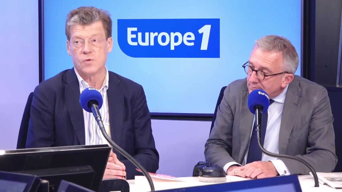 "La Silicon Valley affirme que les gens qui seront vivants en 2035 pourront vivre au moins 150 ans !" 😳 assure Docteur Laurent Alexandre, spécialiste de l’IA 🎙️ Avec Stéphanie De Muru, #Europe1SoirWK, #Europe1