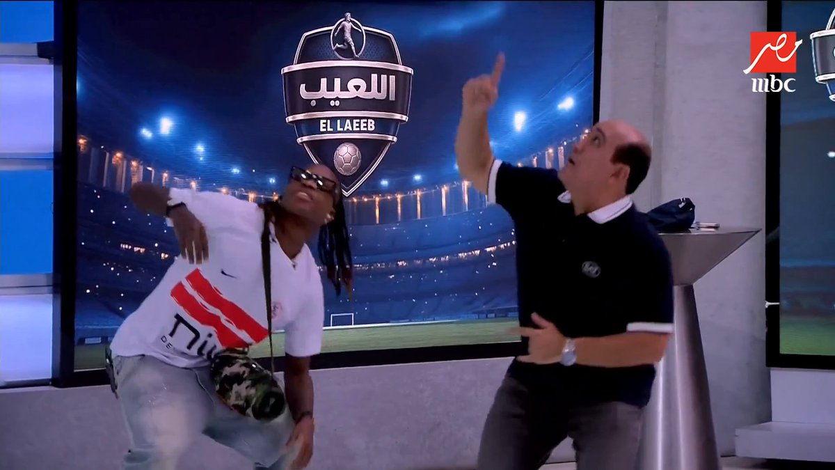 هو دا الاعلام بيرقصو ف الاستوديو