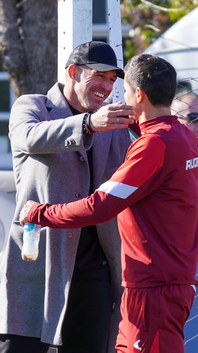 🤝 Una visita especial en el entrenamiento de hoy 🇦🇹