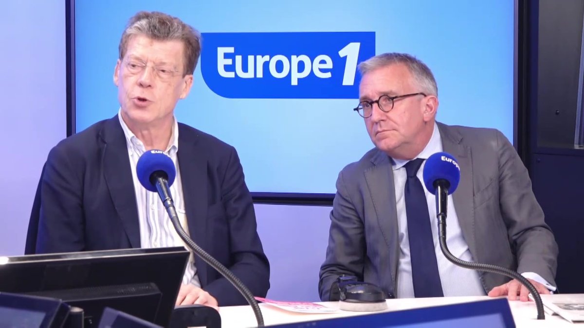 "Le créateur de Chat GPT dit que dans 15 ans sur terre, il y aura 1 millième d'intelligence humaine et 99,9% d'intelligence artificielle" explique Docteur Laurent Alexandre, spécialiste de l’IA ➡️ Avec Stéphanie De Muru, #Europe1SoirWK, #Europe1