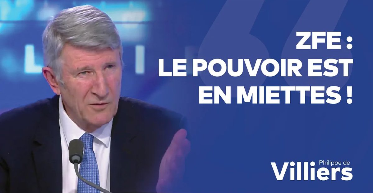 🎙️ #ZFE : Le pouvoir est en miettes. Au fil du temps, le Conseil constitutionnel s'est mué en une officine idéologique, militante et politique ! 🔗 Émission complète : #FaceAPhilippeDeVilliers #FADV #CNews Pierre Meurin