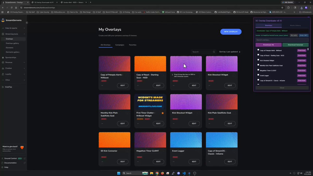 Been working on a new feature that will convert StreamElements alert overlays, to Streamer.bot. A simply download, and drag n drop into your streaming software. Looking for some testers. If your interested. Comment below