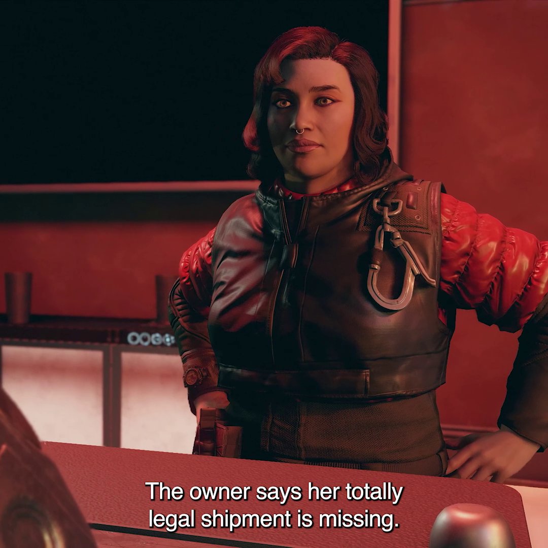 Sometimes a nine to five can be too much... visit Lizzy's Bar in Gagarin Landing and help the owner with a totally legal shipment instead in the Sure Bet mission.
