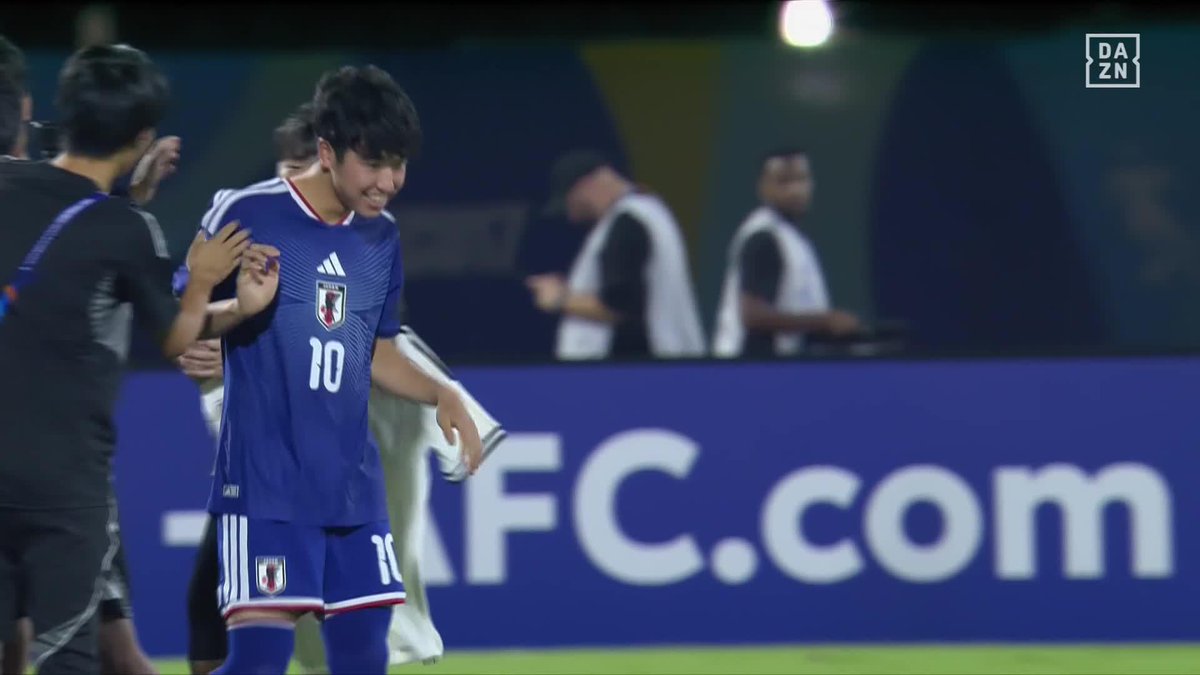 日本の未来を担う16歳 🇯🇵北原槙 大会MVP＆得点王を「W受賞」👑 FC東京の先輩・佐藤龍之介との “約束”を果たす有言実行の活躍💪 🏆AFC U17アジアカップ 決勝 🆚中国×日本 📺DAZN見逃し配信中 #U17アジアカップ #だったらDAZN