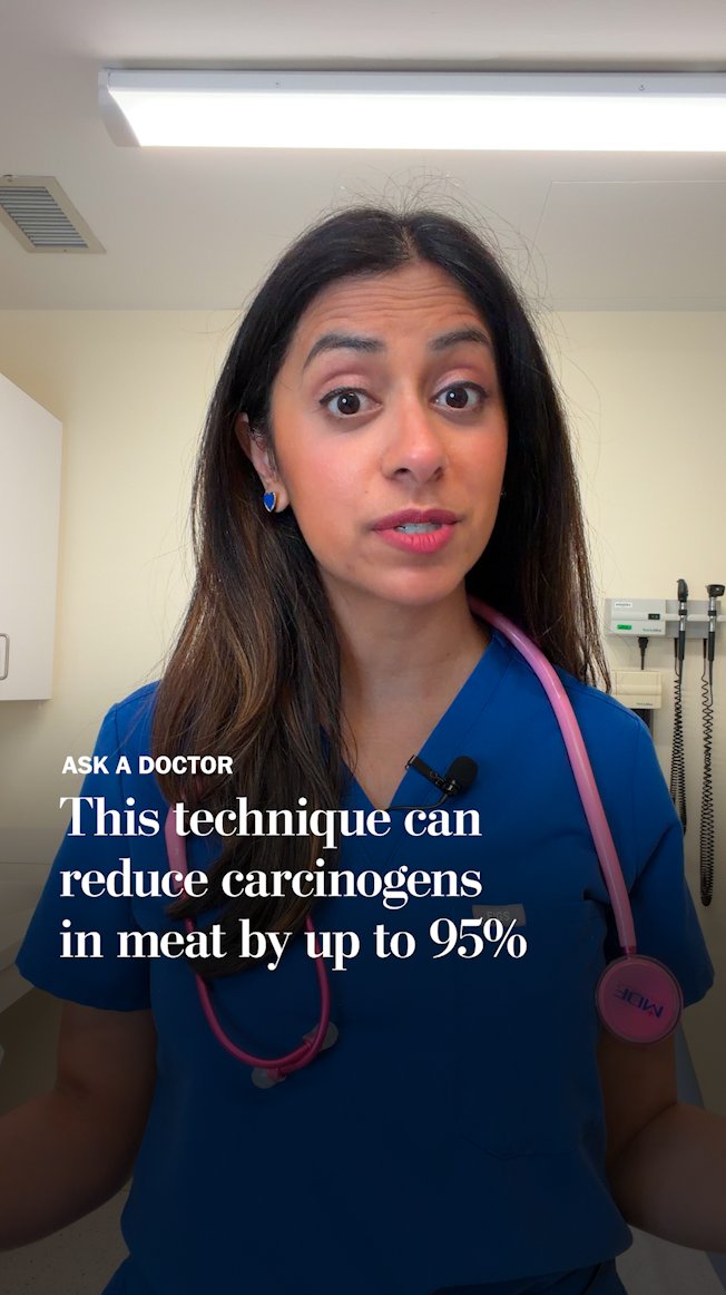 Grilling this weekend? Cooking meat at high temps can cause carcinogens to form. There’s an easy fix, our Ask a Doctor columnist says.