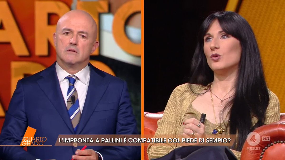 "Non è importante la marca delle scarpe" A #Quartogrado le dichiarazioni di Angela Taccia, legale di Andrea Sempio, in merito all'impronta