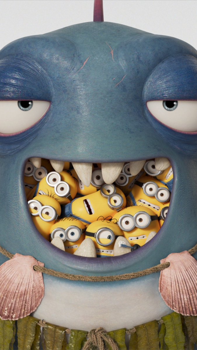 it’s a monster-eat-minion world out there. See Minions & Monsters, only in theaters July 1.