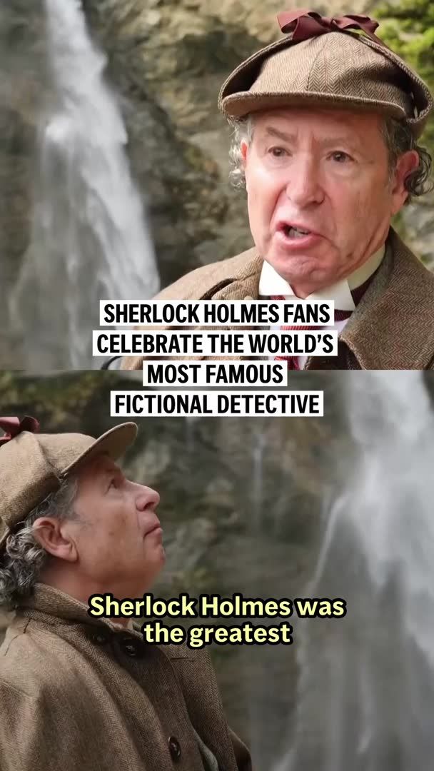 Fans around the world marked International Sherlock Holmes Day by celebrating the legendary detective created by Sir Arthur Conan Doyle — with some even traveling to Switzerland’s Reichenbach Falls to reenact Holmes’ famous showdown with Professor Moriarty.