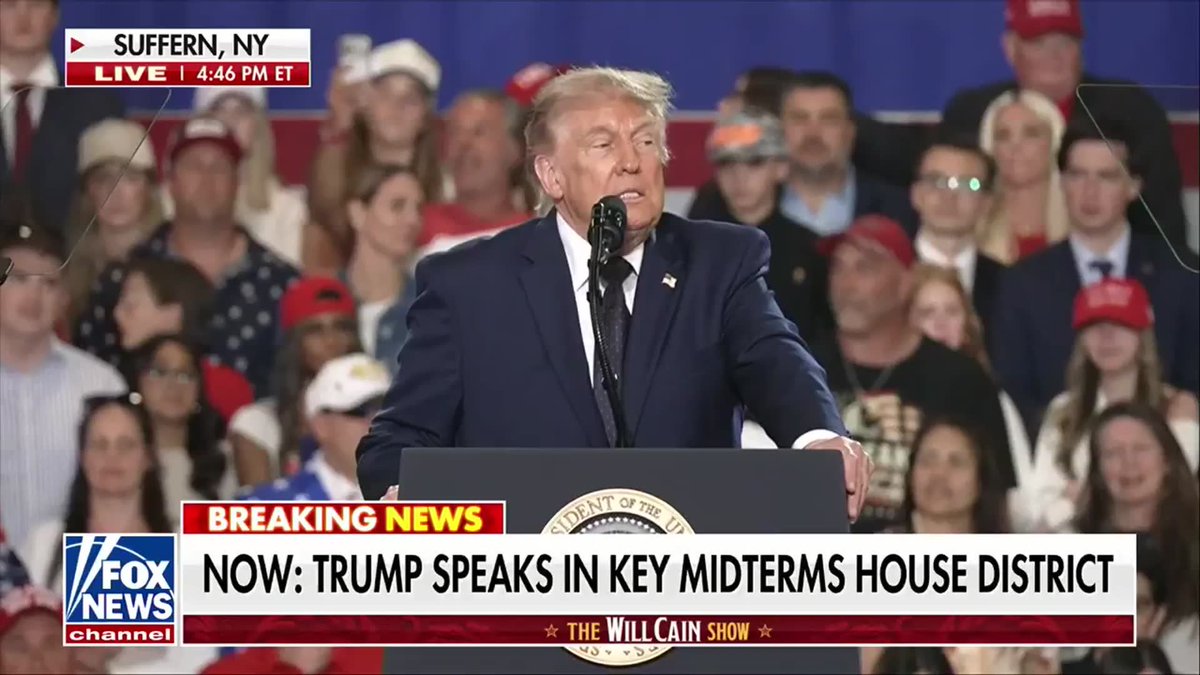 BREAKING: The mother of Welles Crowther — the 9/11 hero known for the red bandana he wore as he repeatedly ran back into the South Tower to save as many as 18 lives — joins President Trump on stage as he announces that Welles will posthumously receive the Presidential Medal of Freedom. TRUMP: “I just want to congratulate his great mother on doing a phenomenal job raising that young man. Boy, what bravery. He saved those people and became a legend, in a sense. Nobody else would have done what he did.” ALLISON CROWTHER: “It’s such a beautiful thing that even 25 years later, Welles’ light still shines brightly.”