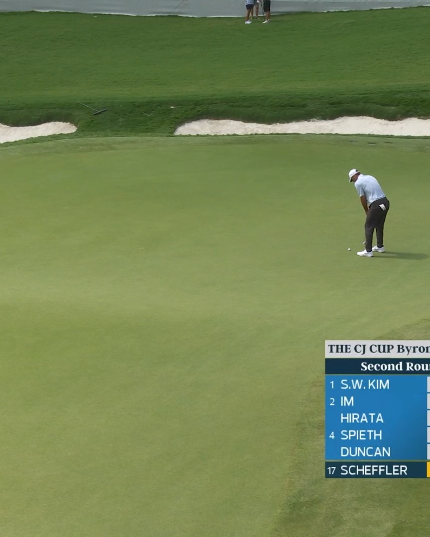 Scottie Scheffler. 46 Feet. Eagle. Are you surprised? 📺 Golf Channel