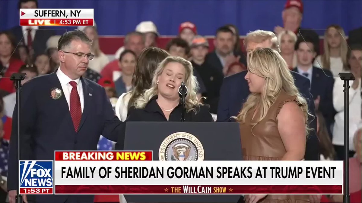 BREAKING: Jessica Gorman, the mother of slain Sheridan Gorman, delivers a powerful rebuke of far-left sanctuary policies, saying that her daughter’s life was stolen by an illegal migrant who should have never been released into the community: “No mother should ever have to wonder if her child called out for her in her final moments.” “No mother should ever have to imagine her baby lying alone and bleeding on the cold pavement.” “No family should ever have to bury a child because public officials failed to put innocent American lives first.” “Please, please support leaders and policies that protect your child and mine. Because a city, a state, or a country that does not protect its children has lost its way. And together, we must be brave enough to demand that it find its way back.”
