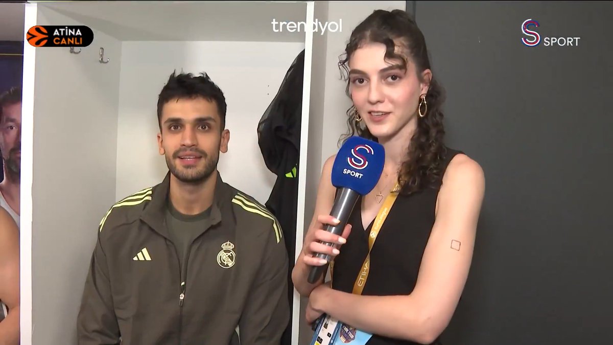 Ömer Faruk Yurtseven’in maç sonu açıklamaları! 🎙️ Elif EuroLeague Final Four resmi partneri Trendyol ile basketbol aşkına bir aradayız! 🟠