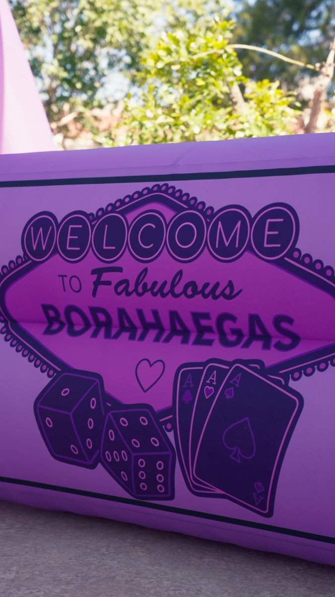 Welcome to Borahaegas 2.0 💜 Now through 5/28, ARMY can get in on the action at Caesars Palace ahead of BTS WORLD TOUR “ARIRANG” in Las Vegas. Time to show up for OT7.