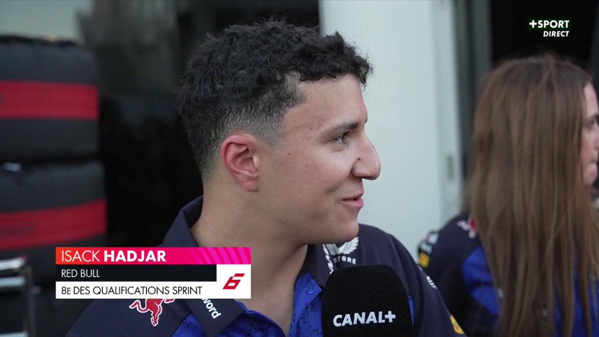 "Ce n'est pas une piste qui nous convient donc ça va être un week-end un peu compliqué." 🥵 Isack Hadjar, 8e des qualifications sprint à Montréal ! #CanadianGP #F1