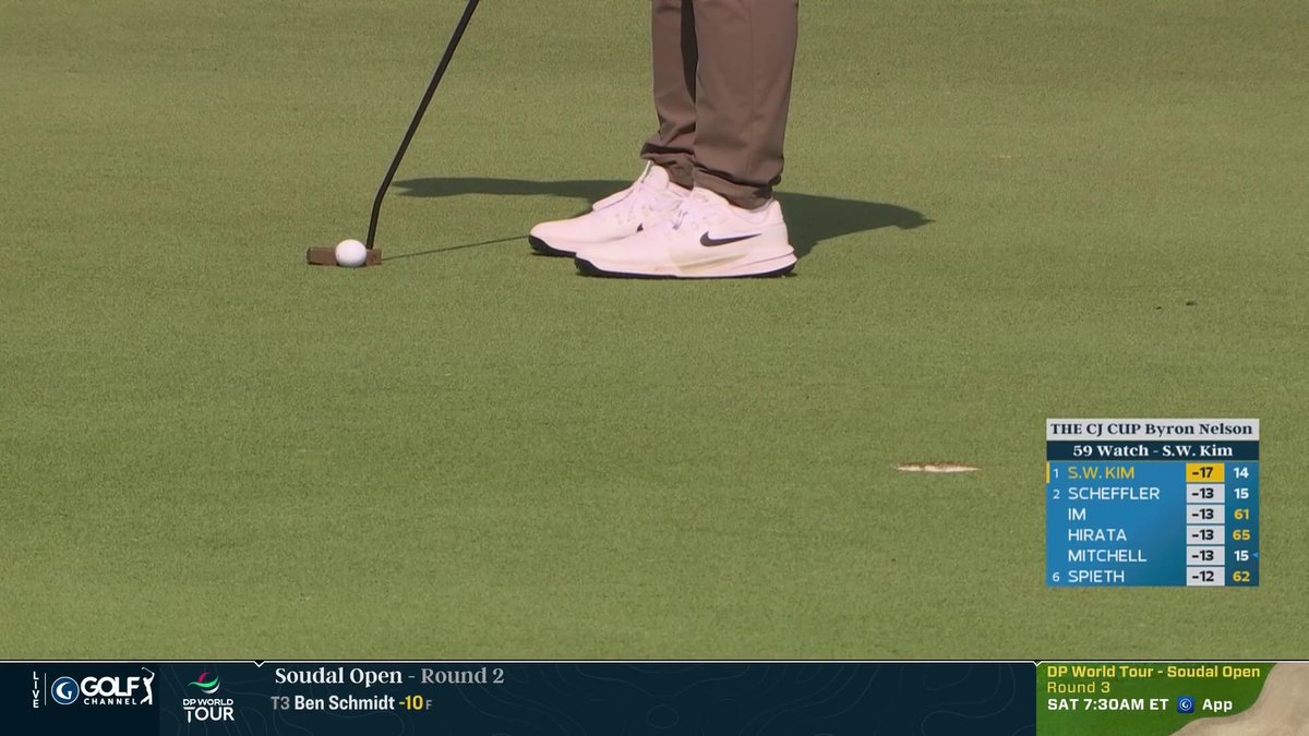 SI WOO KIM CAN'T BE STOPPED 🤯🔥 11-UNDER ON THE DAY AND SIGHTS SET ON SUB-60
