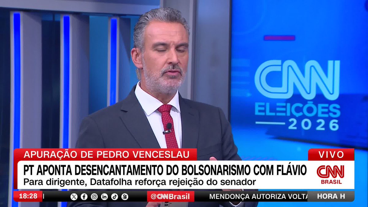 3ª via não ganha força com desaceleração de Flávio, aponta Datafolha; assista #HoraH