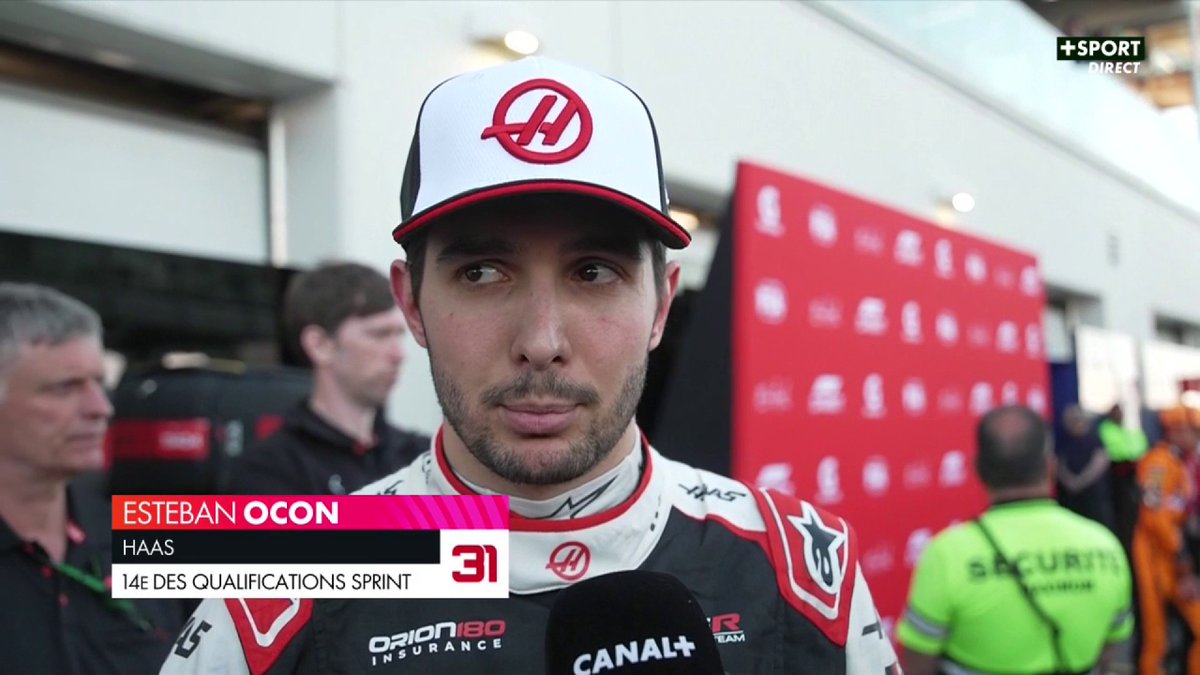 🎙️ "C'est trop tôt pour faire des conclusions." Esteban Ocon s'élancera 14e demain, devant son coéquipier. #CanadianGP #F1