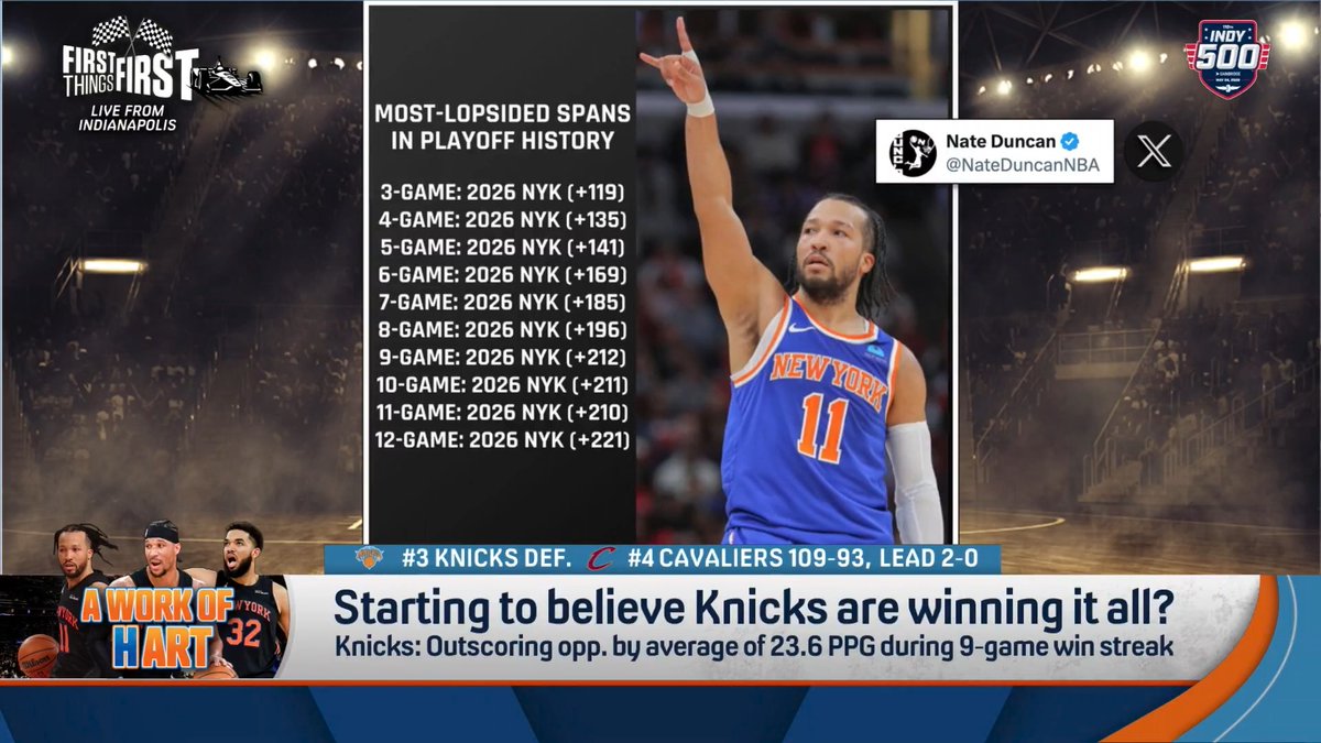 “I think the Knicks are winning the championship.” 👀 nick wright explains: