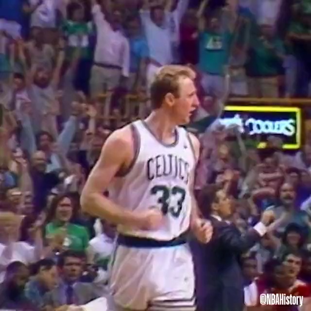 That was the greatest Game 7 duel basketball has ever seen.. Larry Bird: 34 PTS (20 in the 4th) Dominique Wilkins: 47 PTS (14 in the 4th) And it happened 38 years ago today.