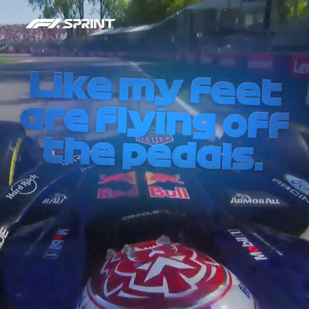 "My feet were flying off the pedals" ✈️ A bumpy ride for Max Verstappen in Sprint Quali! 😳 #F1Sprint #CanadianGP