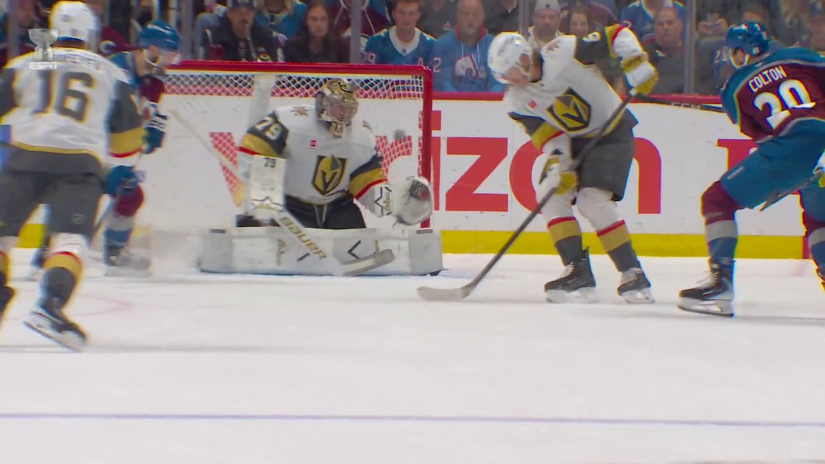 COLORADO STRIKES FIRST IN GAME 2 🚨 Watch Golden Knights-Avalanche on ESPN and the ESPN App NOW! 🔥