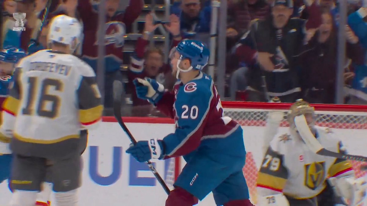 COLORADO STRIKES FIRST IN GAME 2! 📺: ESPN, Sportsnet & TVA Sports