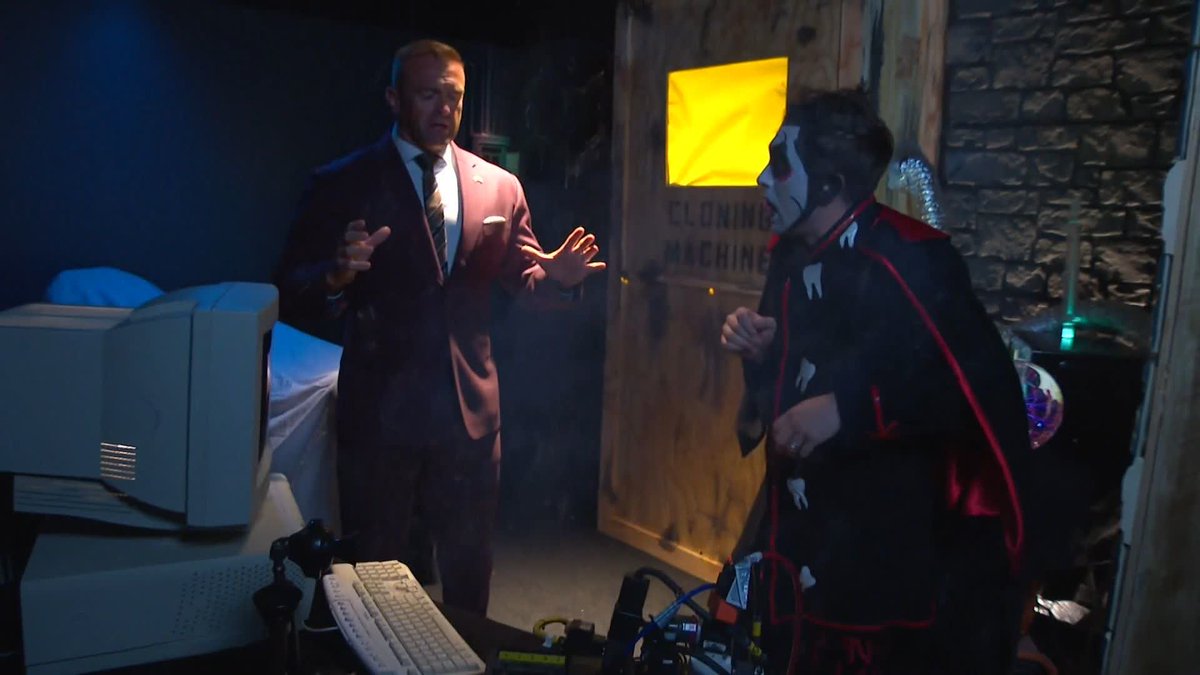 Let him cook, Nick Aldis! Danhausen