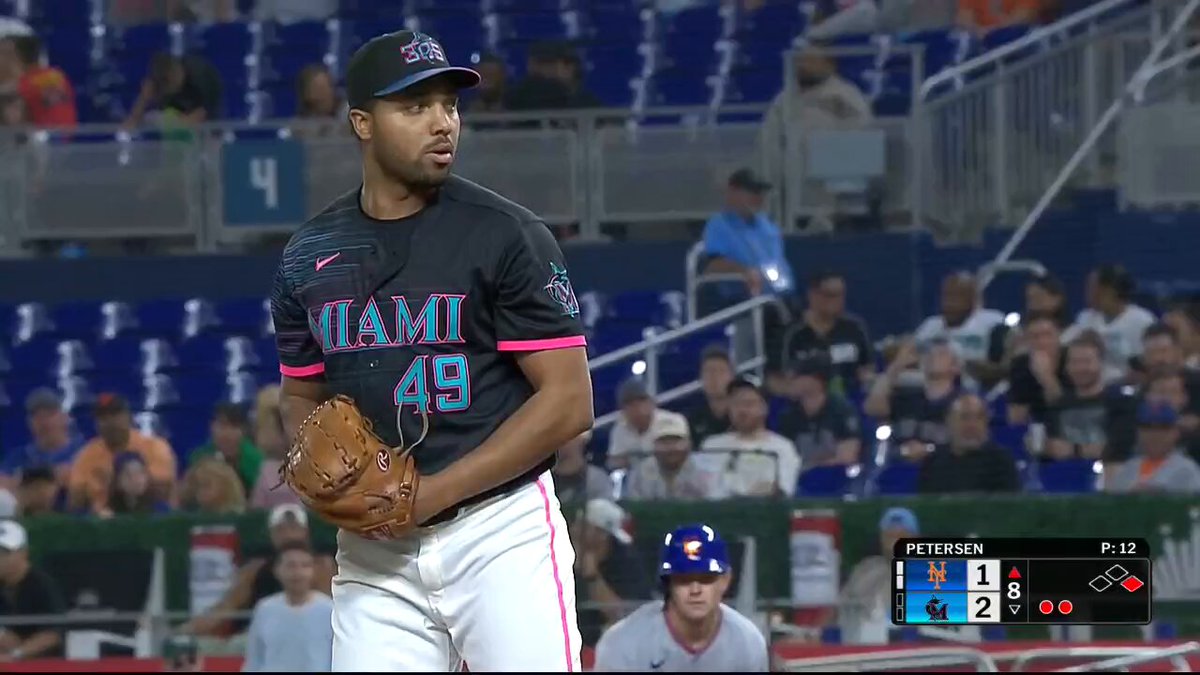 Joe Mack's arm is a difference maker. We have seen it more than a handful of times already. 84 mph throw (95th percentile) 1.89 second pop time (90th percentile) #Marlins