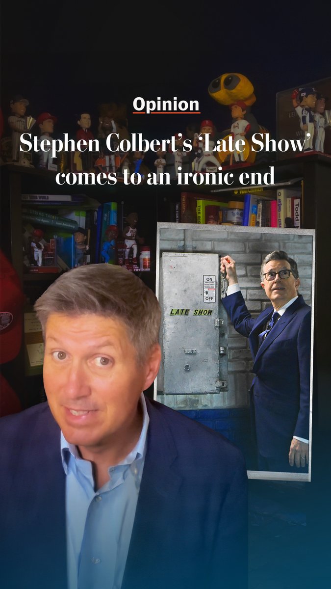 “This was not how things were supposed to turn out when Stephen Colbert took over ‘The Late Show.’” When Colbert was hired in 2014 to take over for the retiring David Letterman, he had the look of a man who was very much ready to move on from politics. Will Leitch explains how the Trump era prevented the former host of “The Colbert Report” from truly finding his footing in late night. 🔗 Read more in the Fanfare newsletter: