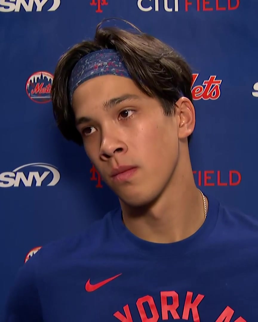 Jonah Tong says he felt "great" in his season debut