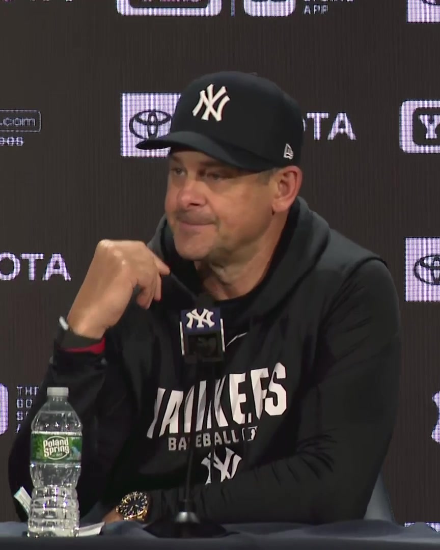 Aaron Boone gave no consideration to sending Gerrit Cole back out to the mound for the 7th inning: "He was done at that point"