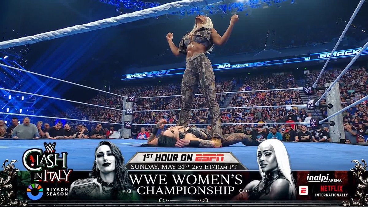 .Jade Cargill just couldn't wait for WWE Clash in Italy... 😤