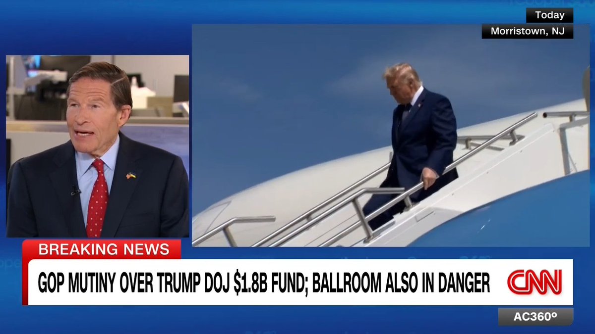 Controversy over Pres. Trump's push for a $1.8 billion "anti-weaponization" fund derailed Senate Republicans' plans to pass an immigration enforcement package. "This kind of graft... is on a scale that is unprecedented," says Democratic Sen. Richard Blumenthal.