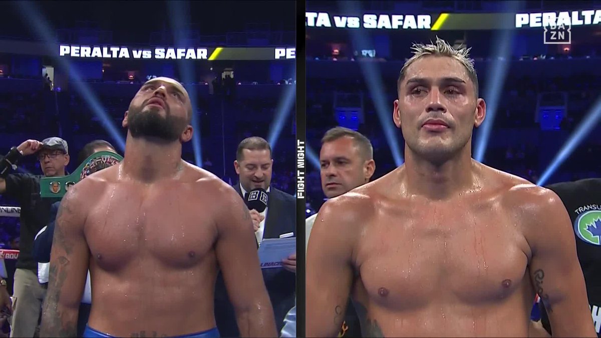 AND NEWW! 🏆 Robin Safar takes it by split decision! #JonesGualtieri | Live NOW DAZN ▪️