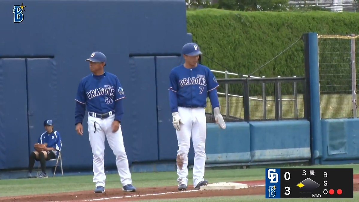 もう少し 花田旭が打ち、 福永裕基が駆ける ⚾️DeNA×中日(ファーム) #イージースポーツ #dragons #だったらDAZN