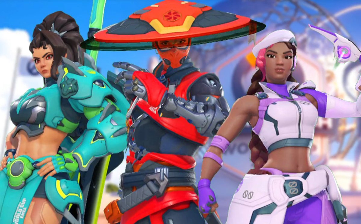 Overwatch 2026 New Skin Trailer Revealed 🏆 Exclusive #Overwatch #OWWC skin bundles themed around the World Cup and highlighting each region will be available in the Shop starting May 26 🏟️✨#BlizzCon2026