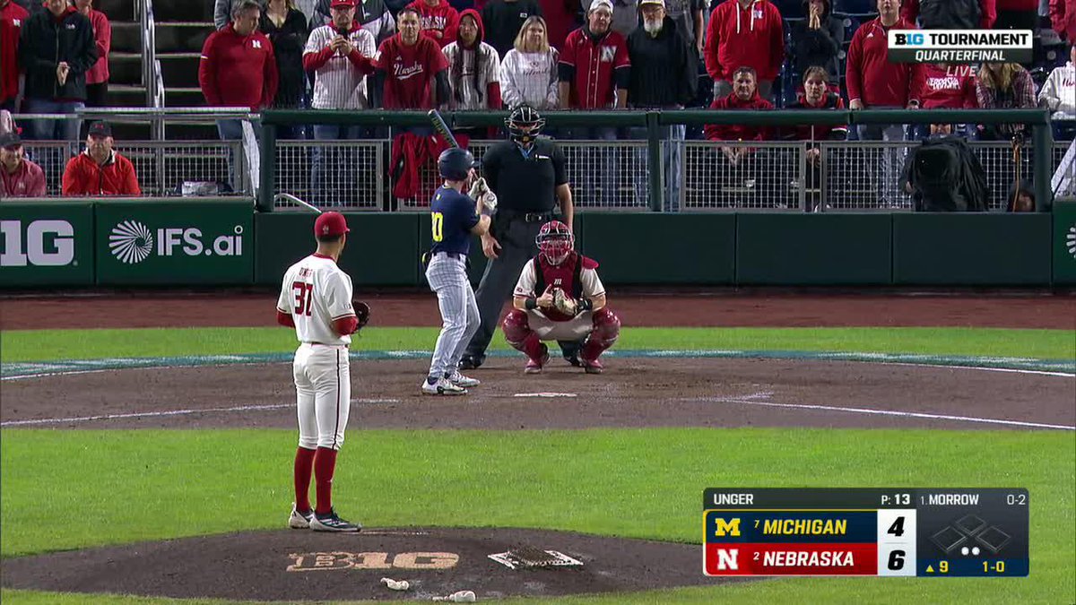 HUSKERS WIN! 🌽 Nebraska will play in the semifinal game tonight!