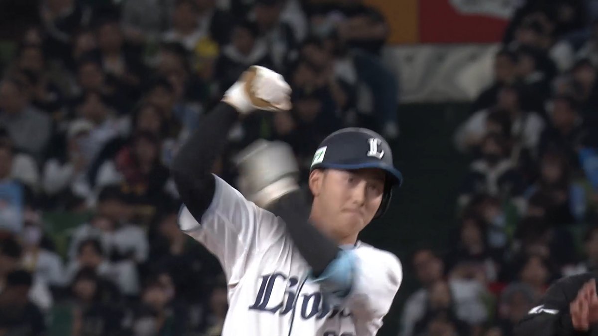 #長谷川信哉 選手の適時二塁打で再びリードを広げる！ 守備から攻撃へ、流れを引き寄せていきます！ #seibulions #打破 #圧倒的至近距離 #おめかしシリーズ