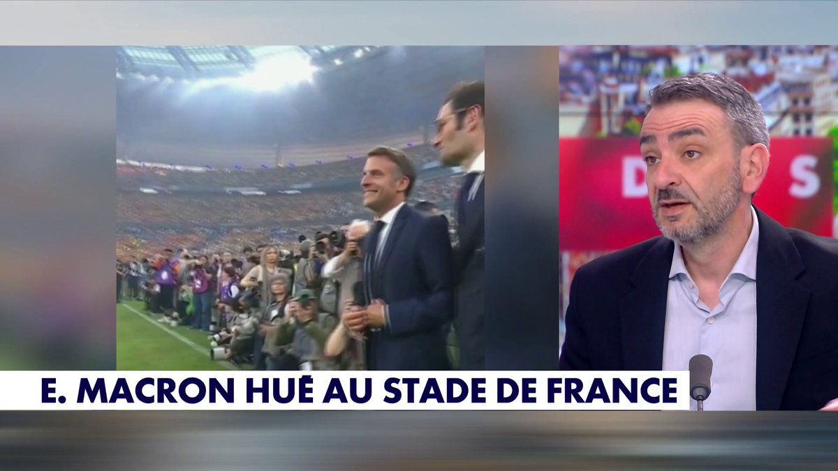«Il y a une cote de désamour total» : le plateau réagit aux sifflets à l'encontre d'Emmanuel Macron en amont de la finale de la Coupe de France, dans #HDProsWE Toute l'info est à retrouver sur
