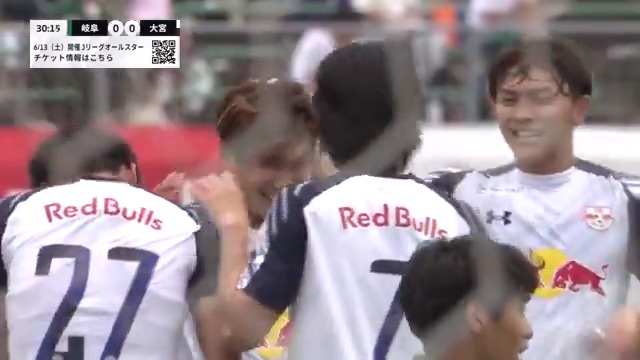 【ゴールシーン(5/23・岐阜戦)】 ⌚️ 31分 ⚽️ #小島幹敏 🔽試合結果はこちら 🔽 #DAZN で全試合配信 #RB大宮アルディージャ #ardija #岐阜_大宮