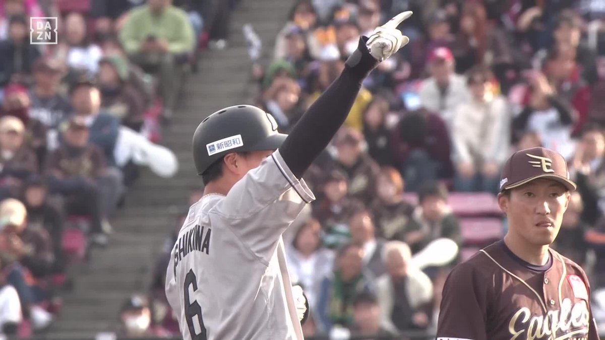 大逆転 西川史礁 バット折られながら逆転打 マリーンズ 9回表に5得点 ⚾️楽天×ロッテ #chibalotte #だったらDAZN