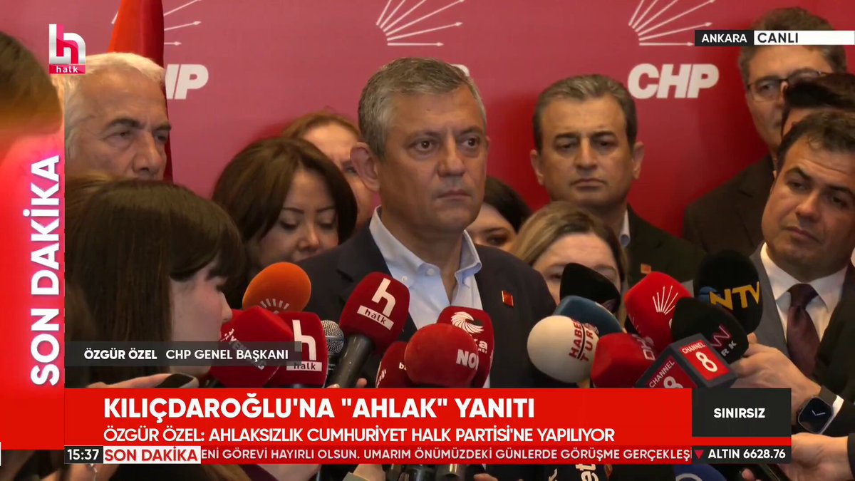 Özgür Özel: Delegemiz bizi layık gördüğü makamdan uzaklaştırmadıkça delegemizin otur dediği yerde otururuz, bizi onlardan başka da kimse kaldıramaz