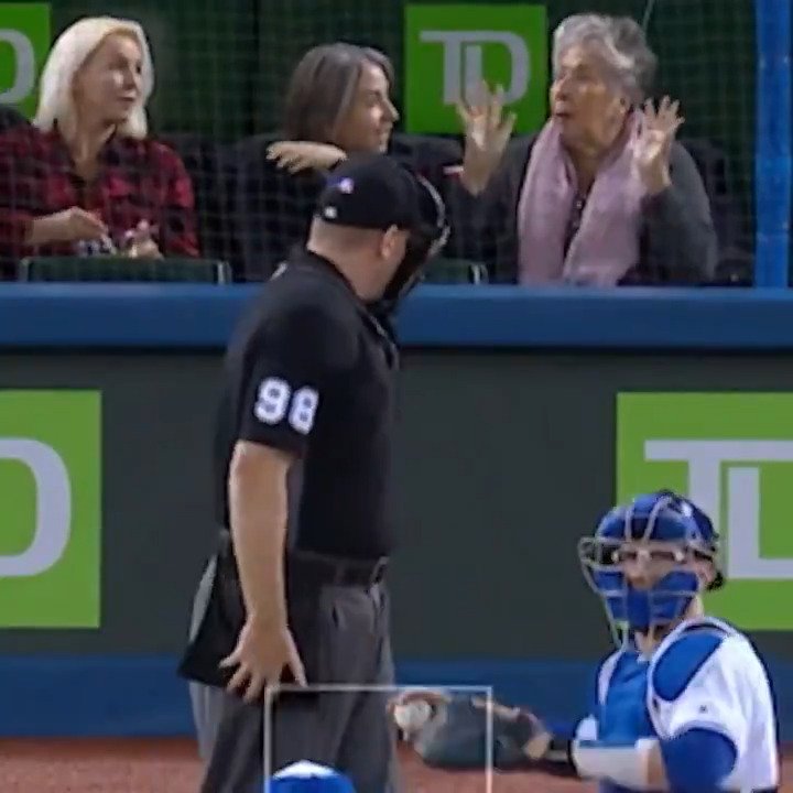I miss Home Plate Lady. She never even flinched. Pure class. ❤️⚾️
