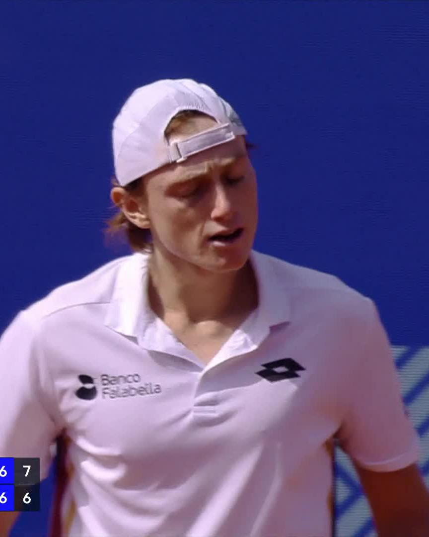 No fear 🚀 Ignacio Buse takes the opening set 7-6 vs Paul and is one set away from his first ATP title! #bitpandahamburgopen