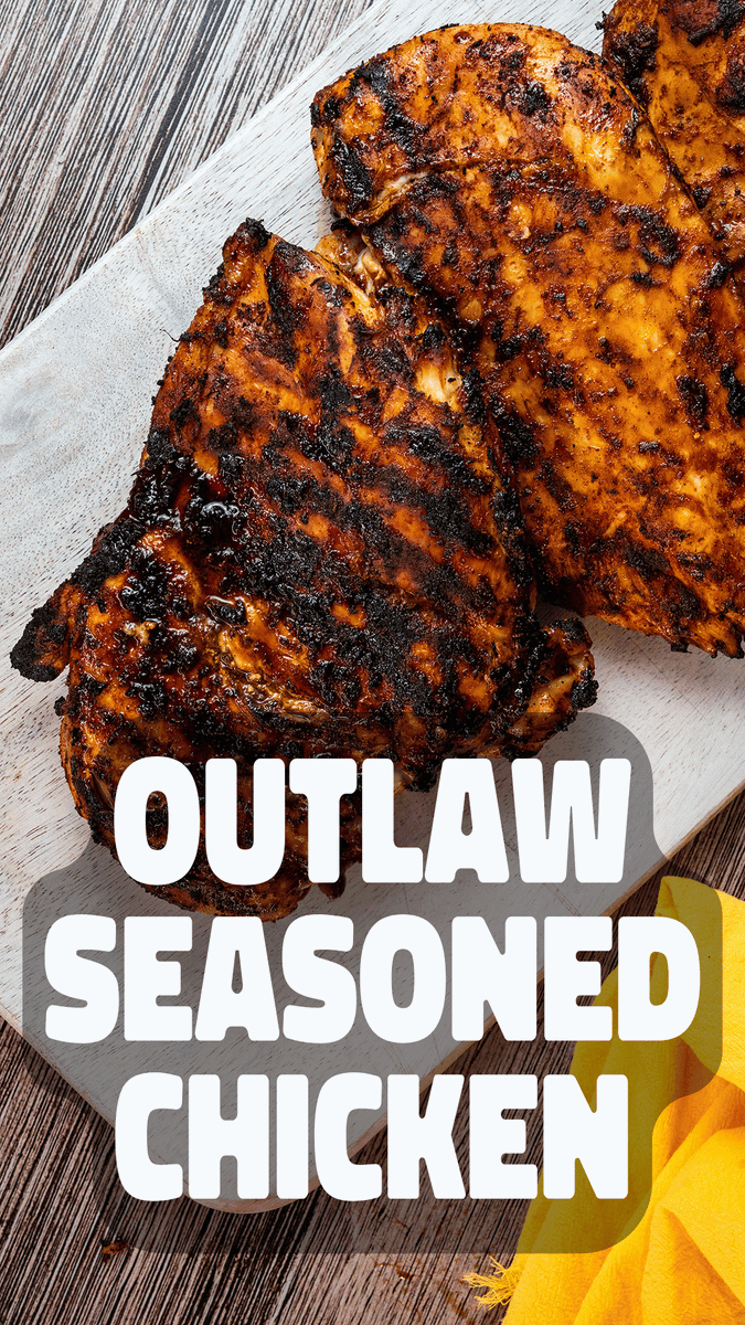 This chicken’s on the most wanted list 😤🔥 Outlaw seasoning don’t miss 🍗 Try it and let me know what you think 👀