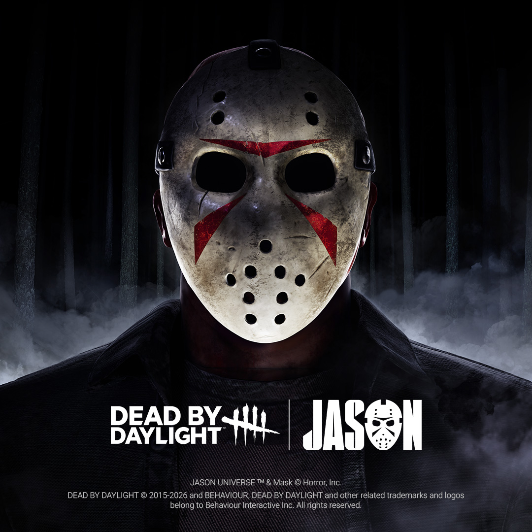 The mask is on. The machete is dripping. The massacre has begun. Dead by Daylight: Jason. Jason Universe 06. 16. 26.